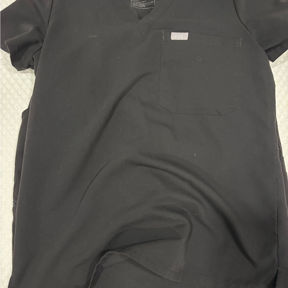 Figs Black Scrub set